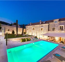 Luxury 6 bed villa with pool and large grounds in Zaton, Dubrovnik Region - sleeps 12-14
